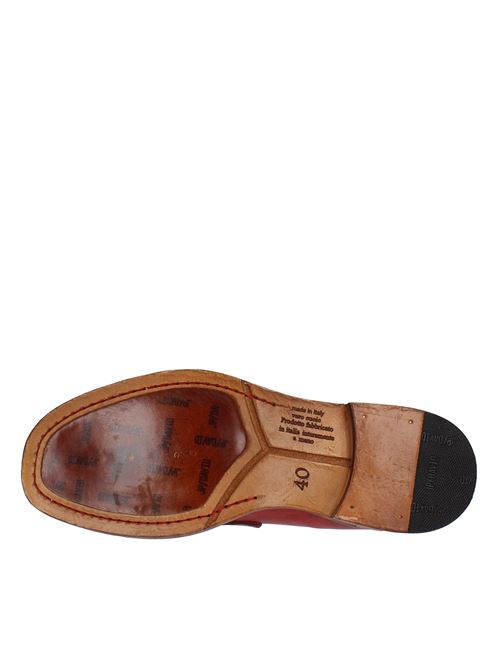 Mocassini in pelle JP/DAVID | 38784/10CUOIO ROSSO